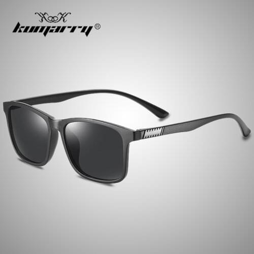 KUMARRY Vintage TR90 Polarized Sunglasses Men High Quality Outdoor Goggle Drivers Sun Glasses Mens Shades oculos UV400 KTM001