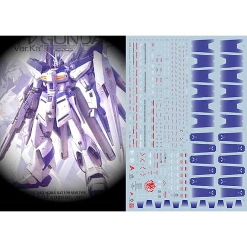 Gundam Water Sticker MG Manatee Water Sticker Ka Manatee KA Manatee