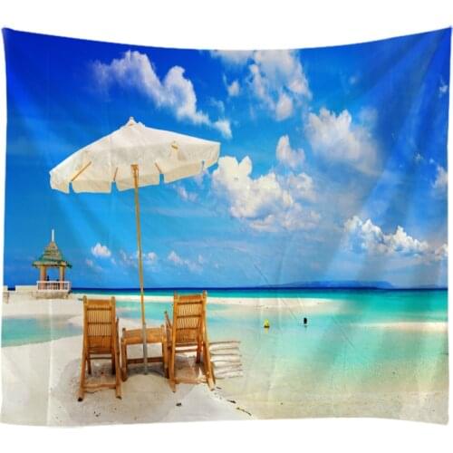 Natural Landscape Tapestry Wall Hanging Cloth Bed Spread Beach Towel Table Cloth YogaMat House Decoration Living Room Decoration