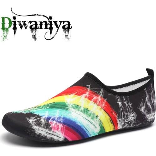 Solid Color Unisex Sneakers Swimming Shoes Quick-Drying Aqua Shoes and Children Water Shoes Zapatos De Mujer Beach Water Shoes