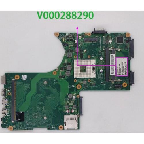 Genuine V000288290 6050A2493501-MB-A02 Laptop Motherboard Mainboard for Toshiba Qosmio X870 X875 Notebook PC