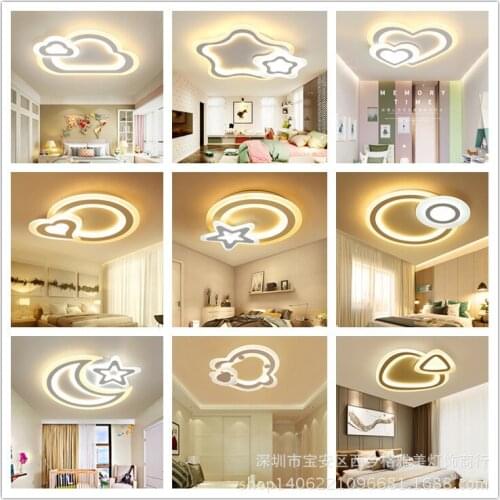 Nordic luzes de teto ventilador de techo lamparas de techo colgante moderna Ceiling Lamp Fixtures