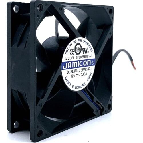 SF0825B1UF-R 8025 12V PWM High Speed Regulating Large Air Volume 8cm Industrial Control Frequency Converter CPU Chassis Fan