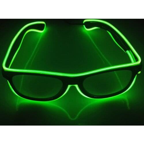 Glowing LED Light Flash Glasses Fluorescent Masquerade Dress Up Bar Christmas Party Supplies Wedding