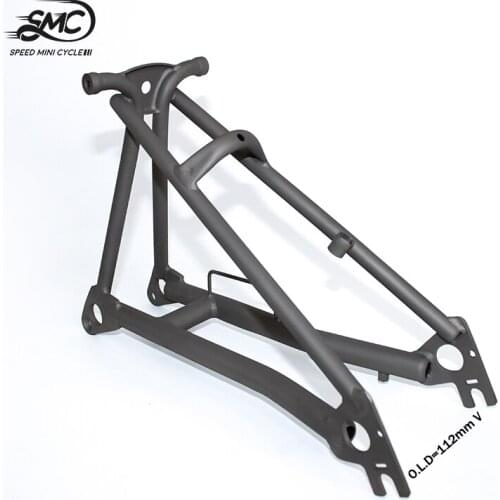 Brompton Titanium Rear Fork 100mm For Folding Bike With Free Shipping SMC Speed Mini Cycle