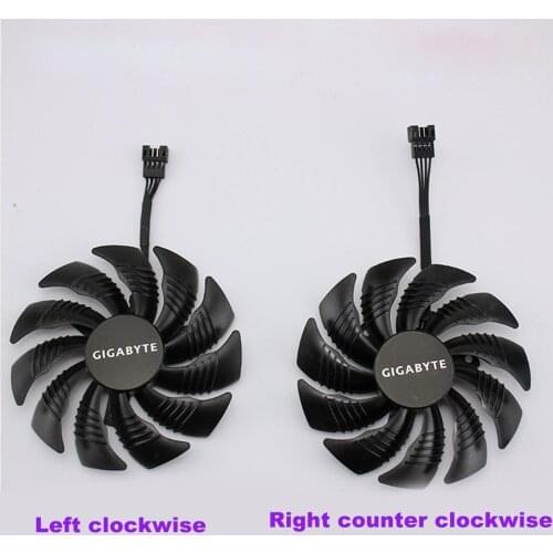 P106 GTX1050 1060 1070 Graphics Card Fan PLD09210S12HH GTX 0.40A For Gigabyte 12V Cooling Fan S4V1