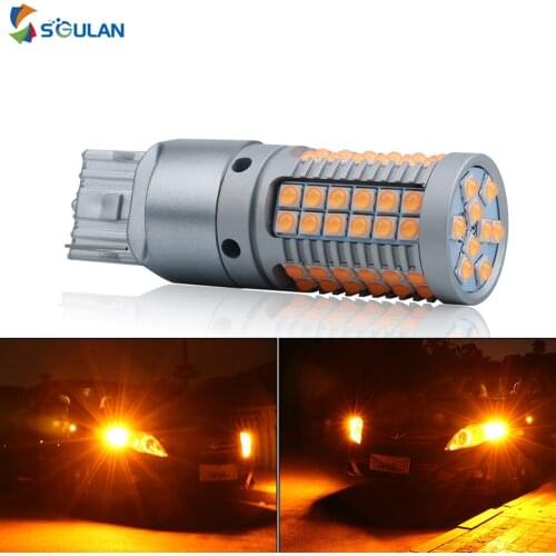 2pcs S25 1156 1157 Super Bright 3030Chip Car LED Light Turn Signal Light 7440 7443 P21W Motorcycle Auto Brake Lights 21W Diode