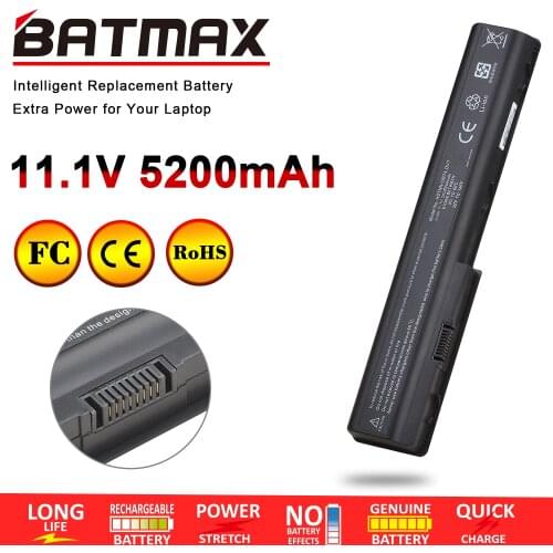 8 Cells 14.4V 7200mAh 480385-001 HSTNN-IB75 Battery for HP Pavilion DV7-3065DX DV7-3165DX DV7-1245DX DV7-3085DX 464058-121