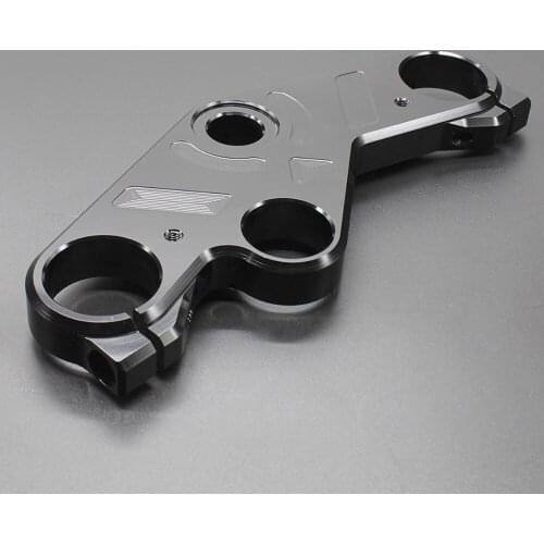 CNC Motorcycle Front Triple Tree Upper Top Clamp For Yamaha YZF R25 R3 YZFR3 YZFR25 2014-2016 Aluminum Lowering Topper Clamps