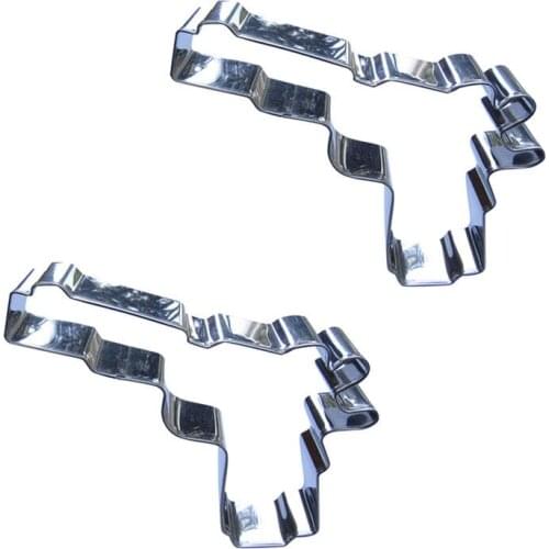 Desert Eagle shape 2 piece biscuit cutting molds, baking tools, cake decorating soft candy tools