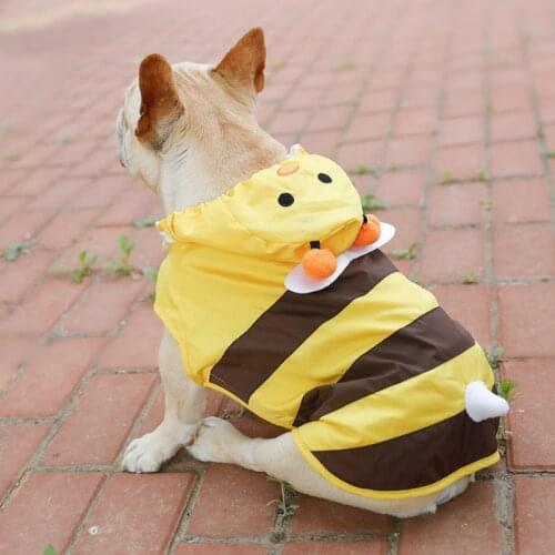 Pet Dog Raincoat French Bulldog Clothes Pug Clothing Waterproof Jacket Outfit Welsh Corgi Shiba Inu Costume Dogs Outfit Dropship
