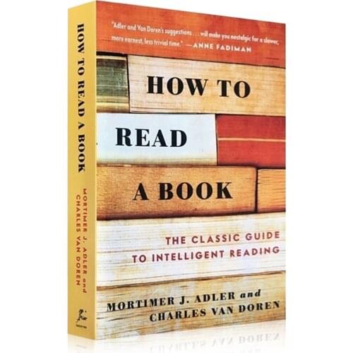 How To Read A Book Triple Your Reading Speed Classic Reading Guide Books for Adults Teenagers In English