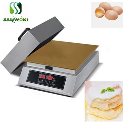 Commercial Shu Fu bud Souffle machine digital soufflee cream pancake machine Souffle Maker And Mini Pancake In Snack Machine