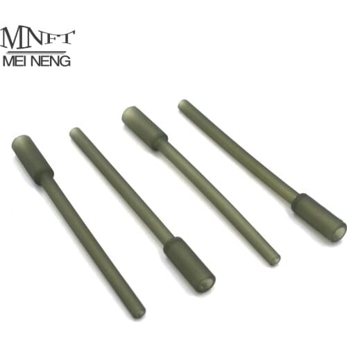 MNFT 100Pcs Inserts Shockleader Mouw Maken Deep Zone Teriminal Tackle Quick Changeconnector Inline Lead Harde Inserts
