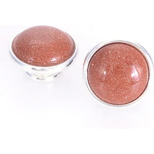 Miasol Natural Gemstone Sunstone Jewelpops Fits DIY Charm Bracelets,necklace,ring Jewelry Making