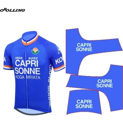 Multi Styles Classical Blue Retro New Pro Team Cycling Sets Jersey Shorts Customized Orolling