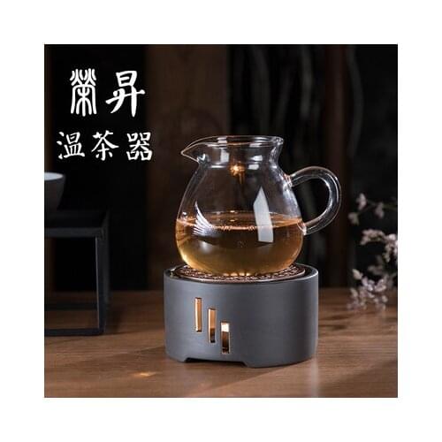 Japanese Style Ceramic Teapot Trivets Alcohol Candle Heating Coffee Milk Warmer Tea Set Pot Holder Base Teaware Tea Makers Stove