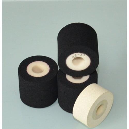 White Diameter 36mm Height 16mm printer date machine hot ink coding roll for ink roller coding machine