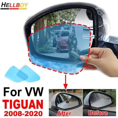Car Rearview Mirror Film For Volkswagen VW TIGUAN MK2 2020 2019 2018 2017-2010 Side View Mirror Glass Rainproof Waterproof Film
