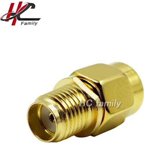 1pc SMA female to RP SMA male adapter RF Coax Coaxial Adapter