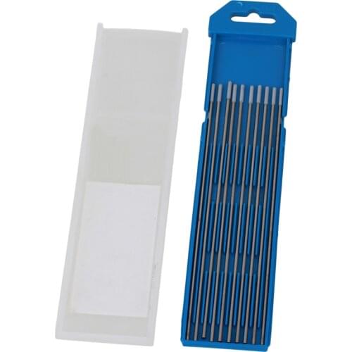 10pcs WT20 Gray TIG Welding Tungsten Electrode 2% Ceriated Replace 3.0 x 150mm