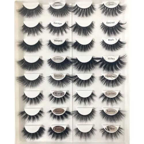 100% Cruelty Free Vegan Silk Lashes 15mm-25mm Faux Mink Eyelashes Strip Lashes Dramatic Mink Eyelash Custom Lash Packaging