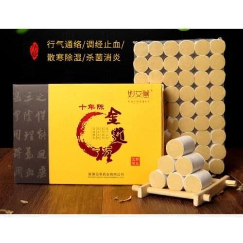 54 pcs ten years Moxibustion moxa column wormwood moxa moxibustion acupuncture massage