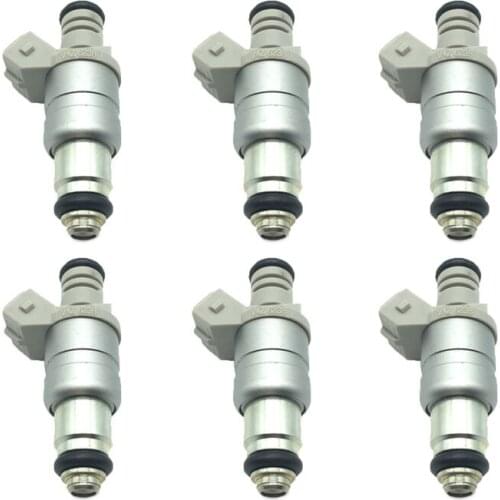 6Pcs Car Fuel Injectors Nozzle For VAZ6238 for Lada Volga L4 1990-2012 Fuel Supply System