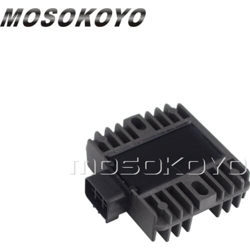 Black Motorbike Voltage Regulator Rectifier For Yamaha FZ6R YZFR6 WR250R Royal Star Midnight Venture XVZ1300 XVZ13TFS 1999-2014