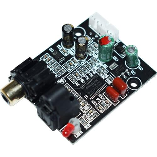 DAC Digital Decoder CS8416+CS4344 Optical Fiber Coaxial Digital Signal Input Stereo Audio Output Decod For Amplifier
