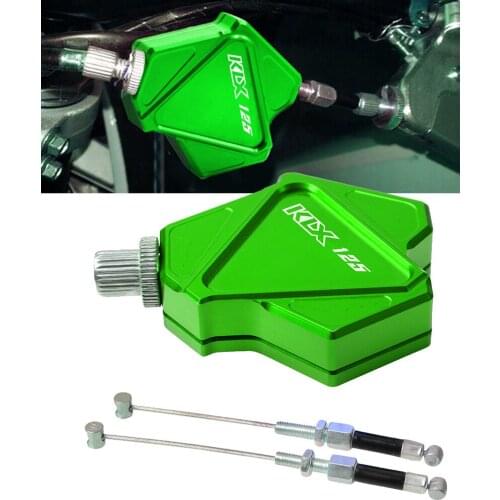 Motorcycle CNC Stunt Clutch Lever Easy Pull Cable System For Kawasaki KLX125,D-TRACKER125 2010 2011 2012 2013 2014 2015 2016
