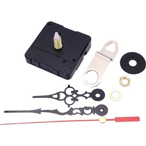 Long Axis Silent Scanning Movement with Clock Hands Set Mechanism DIY Kit Repair Replacement Parts Sweep Silent Wall Clock