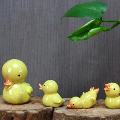 Set of 4- Home Decor Model Duck Household articles household ornaments household decorative arts and crafts small ornaments