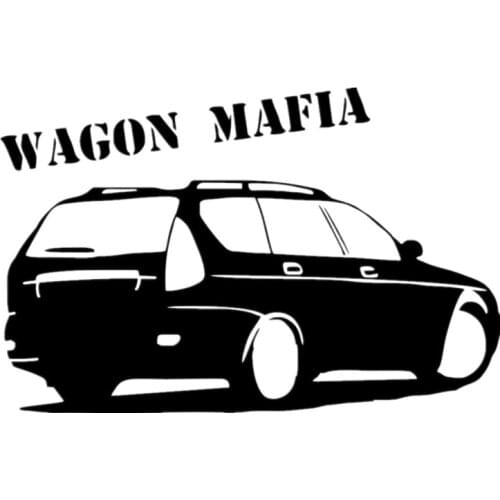 For Wagon Mafia Car Sticker Decoration Personalized Decal Laptop Truck Motorcycle Auto Accessories PVC,20cm*13cm