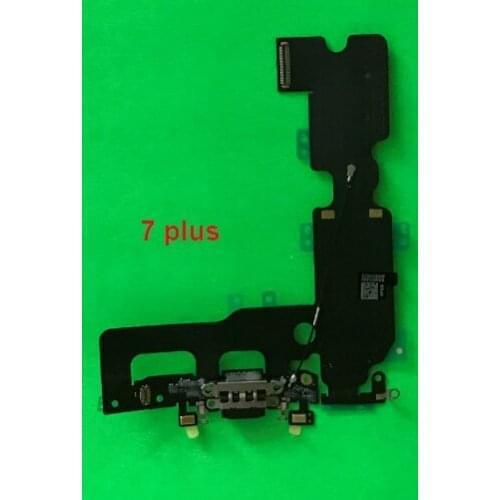 50pcs NEW Charger Charging Port Dock USB Connector Flex Cable For iPhone 7 7 Plus 4.7" 5.5" Headphone Audio Jack