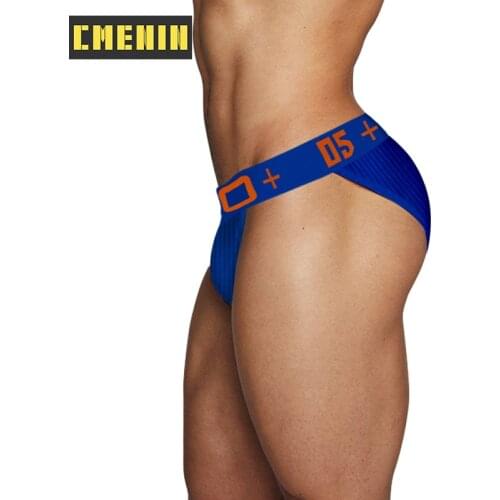 New Brand Sexy Underwear Men Jockstrap Quick Dry Cotton Gay Mans Underwear Bikini Men Briefs Mens Lingerie Gay BS3517
