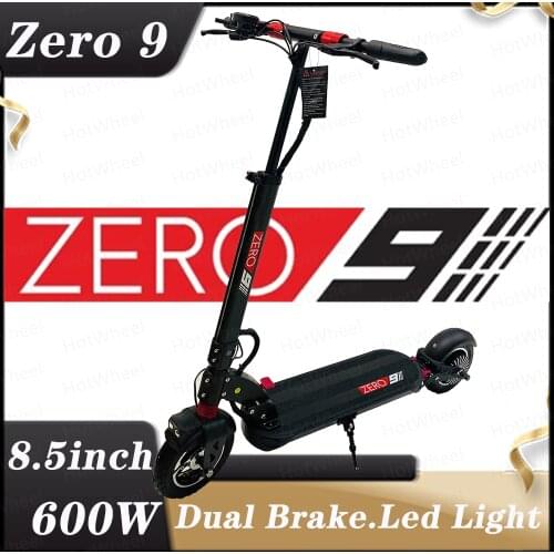 ZERO 9 Electric Scooter T9 Single Motor 48V 52V LG 13Ah 600W Two Wheel Kickscooter Original