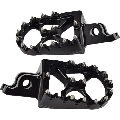 CNC Foot Peg Rests Footpegs For Honda CRF250X 2004-2017 CRF450X 2005-2019 CRF250L/M 2012-2018 CRF250RALLY 2017-2018 CRF 250X