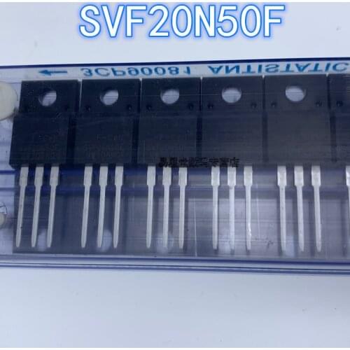 10PCS 2021+100% brand new original authentic SVF20N50F TO-220F SVF20N50 TO220F field effect tube 20A 500V