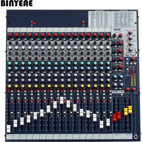 16 Channels Professional Sound Mixer Console Mixing Board Mezcladora De DJ FX16ii