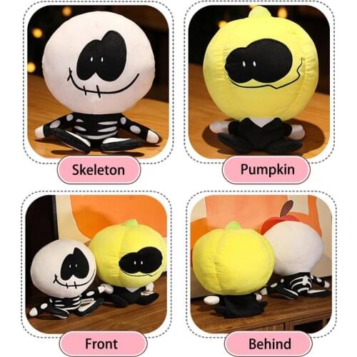 5 style Friday Night Funkin Plush Toys Hot Game Spooky Month Skid and Pump Whitty Stuffed Pillow For Birthday Halloween Gifts
