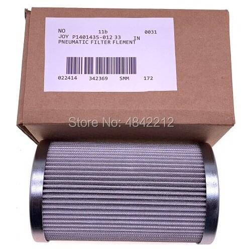 Free shipping 2pcs/lot Joy P1401435-01233 hydraulic filter element fuel oil filter element
