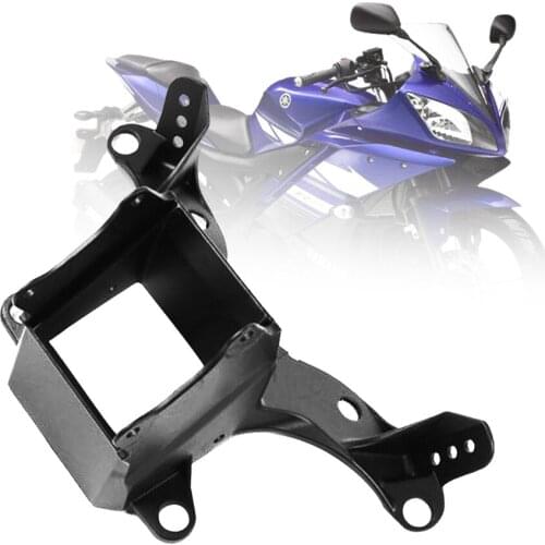Black Aluminum Upper Stay Fairing Cowling Headlight Bracket for Yamaha YZF R6s YZF-R6 2006-2007 Free Shipping