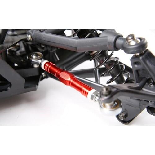 CNC Alloy pull rod set 85300 steering tie rod for 1/5 scale rc baja parts Rovan car spare parts New