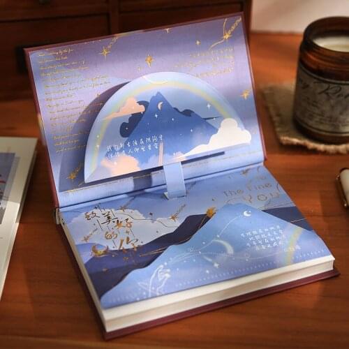 To The Beautiful You Hand Book, Color Page Illustration, Inner Page Diary Book, Fine Art Student Notebook, Stationery