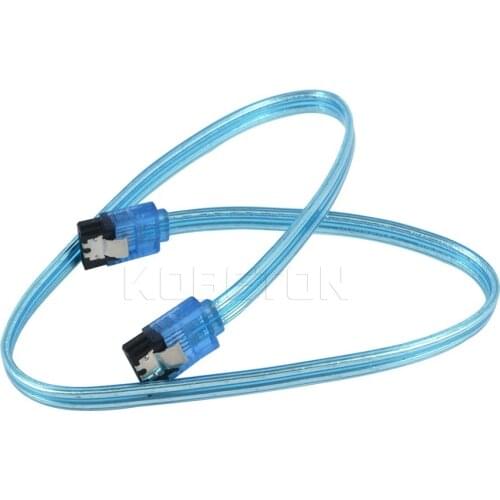 Kebidumei AP 1Pcs/lot High Speed Durable 50CM SATA 3.0 SATA 3 6GB/s Extension Data Cable Hard Disk Drive Cable Connector