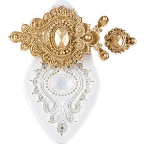 Kitstorm Retro European Cake Molds Chocolate Fondant Silicone Moulds Cake Decorating Tools Kitchen Baking DIY Tools