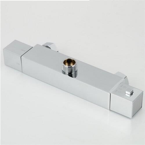 The square Rushed Shower Faucet Bath Mixer Nuoweite Factory Direct Sale/constant Temperature Crock Bibcock, Constant Temperature