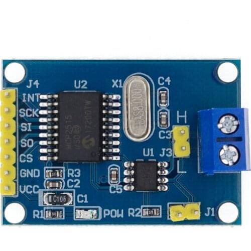 MCP2515 CAN Bus Module Board TJA1050 Receiver SPI For 51 MCU ARM Controller