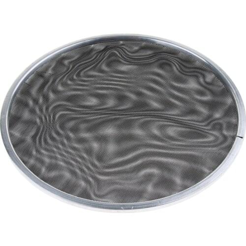 Pack of 2 8inch+10inch Silent Drum Heads Mesh Drumskins Black